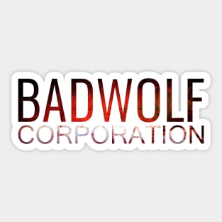 Bad Wolf Corporation Sticker